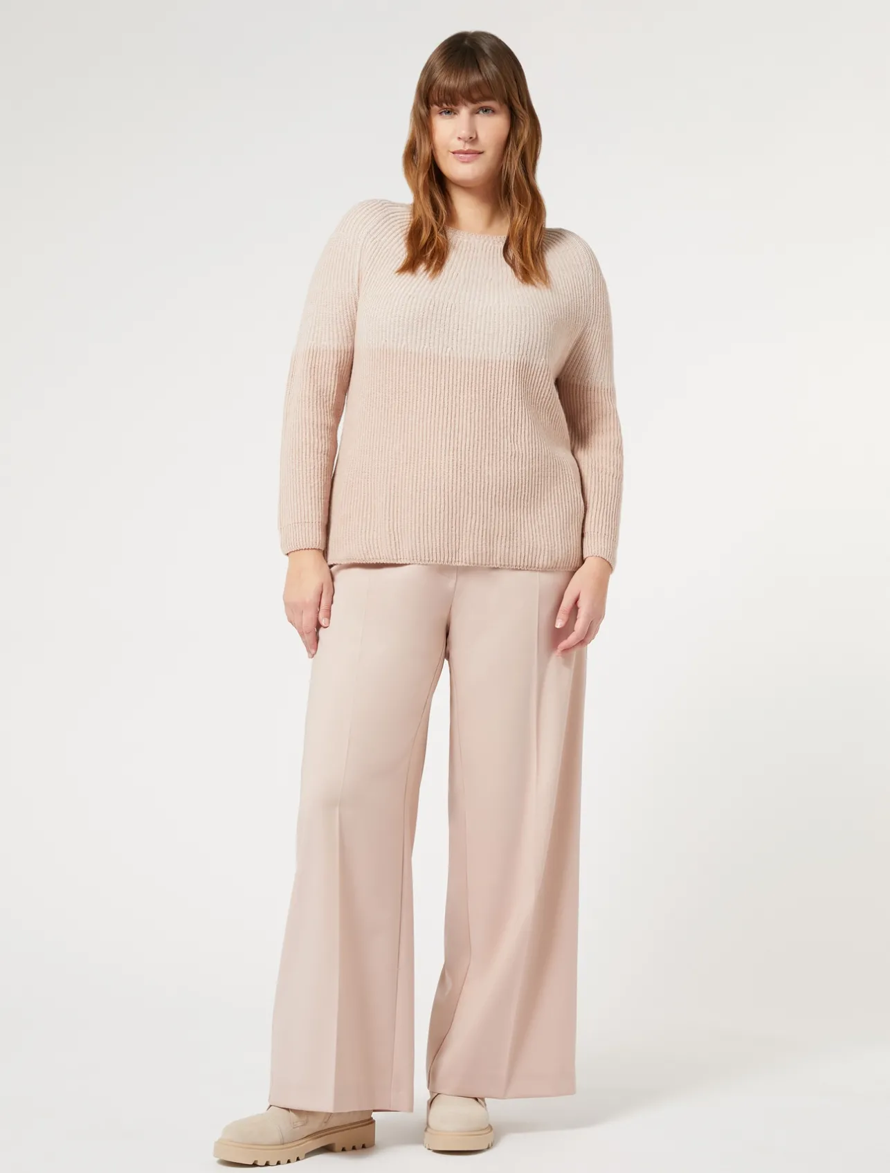 Pantaloni in gabardina fluida*Marina Rinaldi Sale