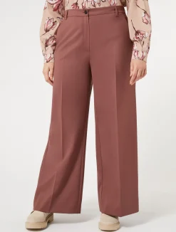 Pantaloni in gabardina fluida*Marina Rinaldi New