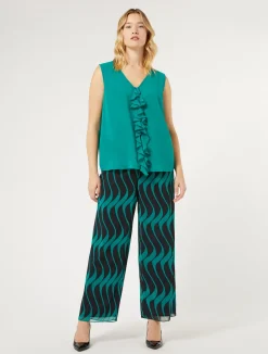 Pantaloni in georgette*Marina Rinaldi Discount