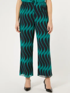 Pantaloni in georgette*Marina Rinaldi Discount