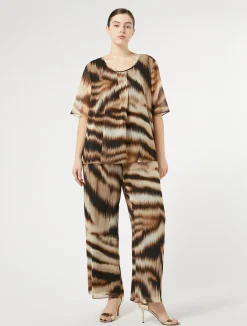 Pantaloni in georgette*Marina Rinaldi Sale