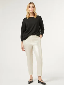 Pantaloni in jersey laminato*Marina Rinaldi Outlet