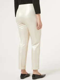 Pantaloni in jersey laminato*Marina Rinaldi Outlet