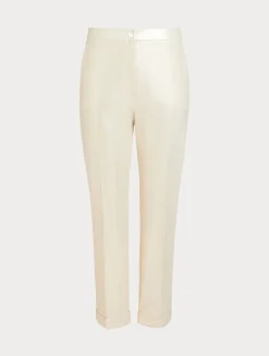 Pantaloni in jersey laminato*Marina Rinaldi Outlet