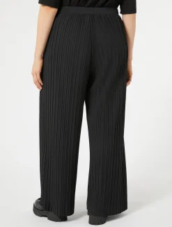 Pantaloni in jersey plissé*Marina Rinaldi New