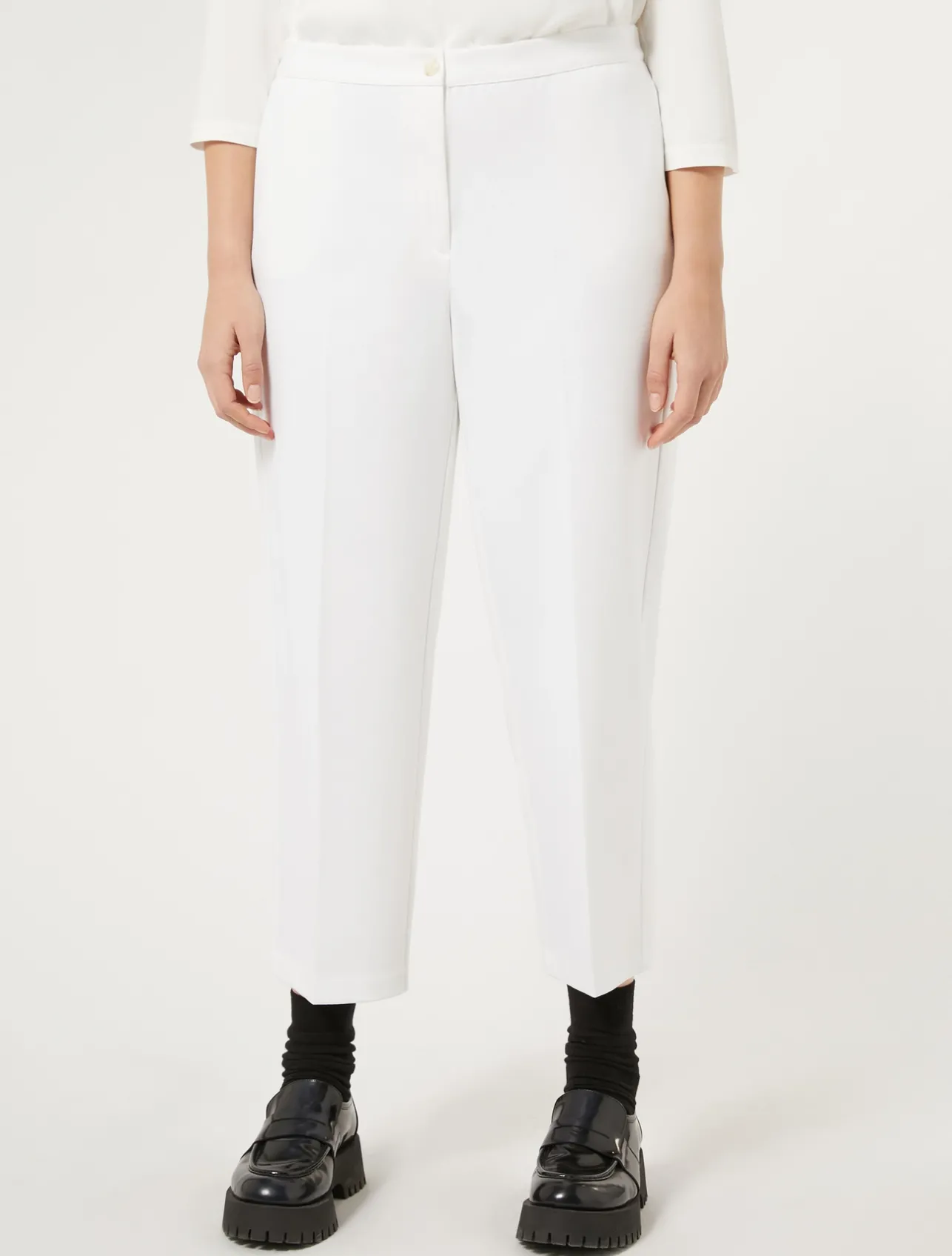 Pantaloni in jersey punto Milano*Marina Rinaldi New