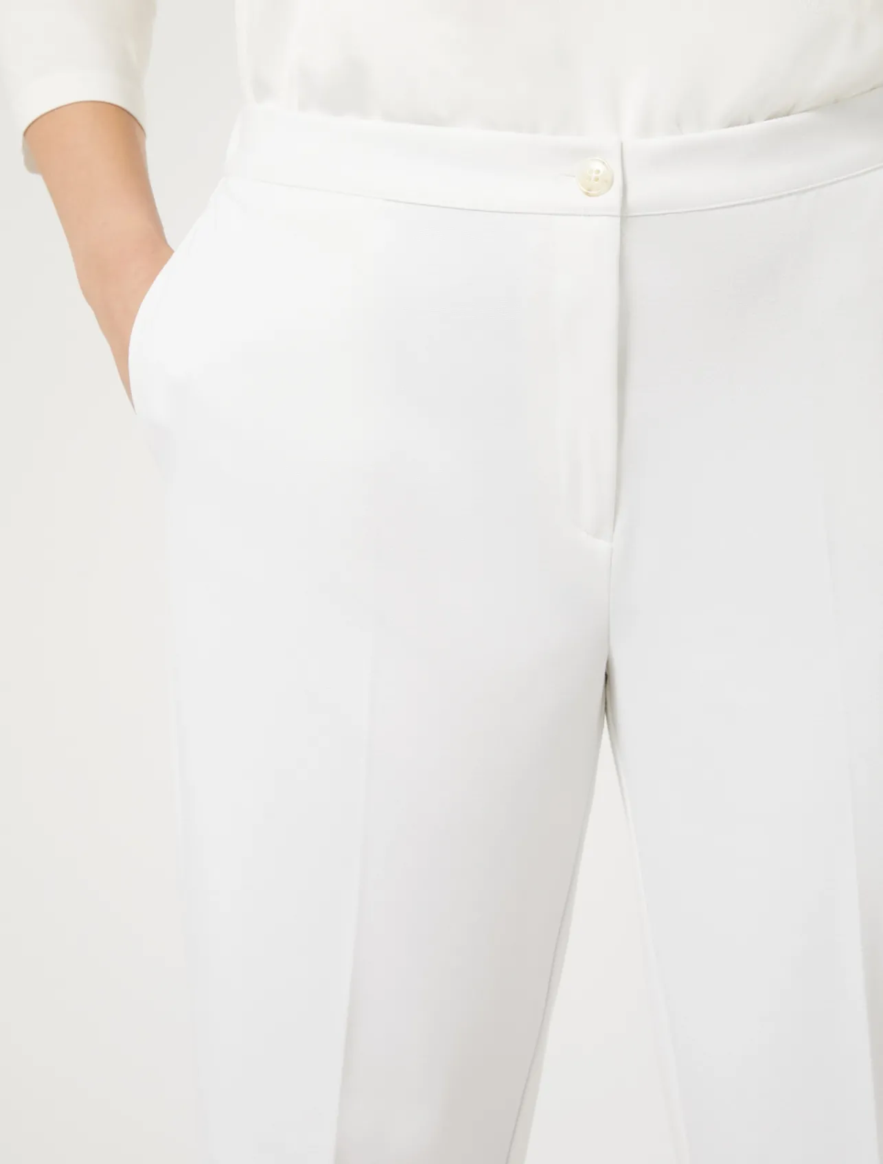 Pantaloni in jersey punto Milano*Marina Rinaldi New