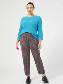 Pantaloni in jersey tinto filo*Marina Rinaldi Fashion
