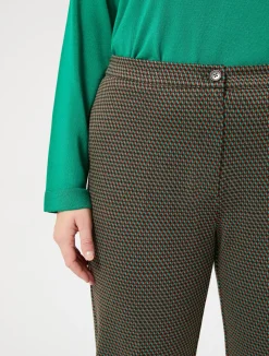 Pantaloni in jersey tinto filo*Marina Rinaldi Clearance