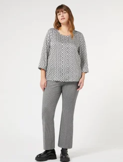 Pantaloni in jersey tinto filo*Marina Rinaldi Hot