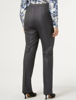 Pantaloni in lana e seta*Marina Rinaldi Discount