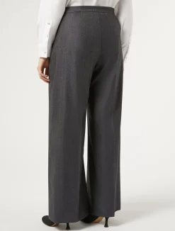 Pantaloni in lana e seta*Marina Rinaldi Discount