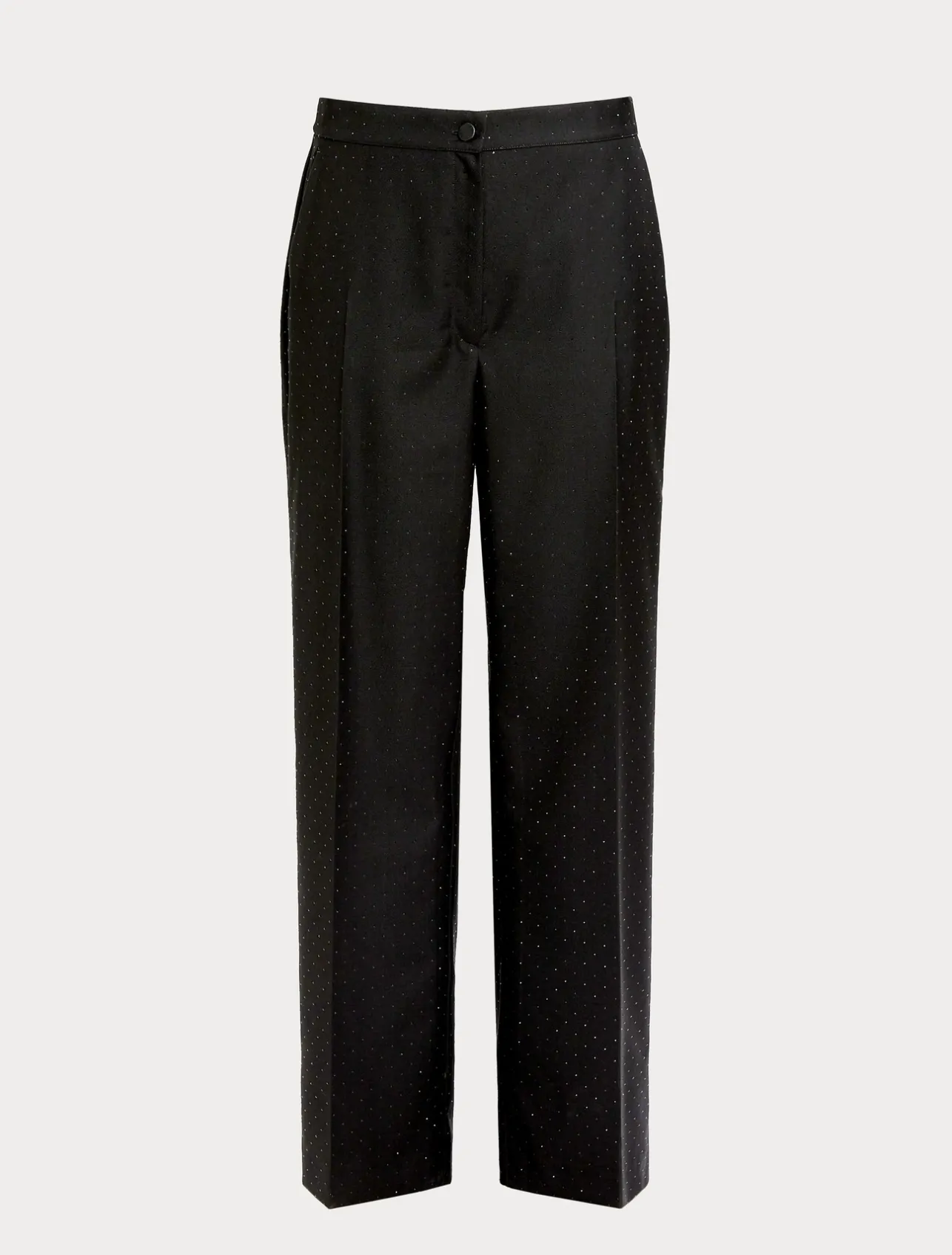 Pantaloni in levantina con strass*Marina Rinaldi Outlet