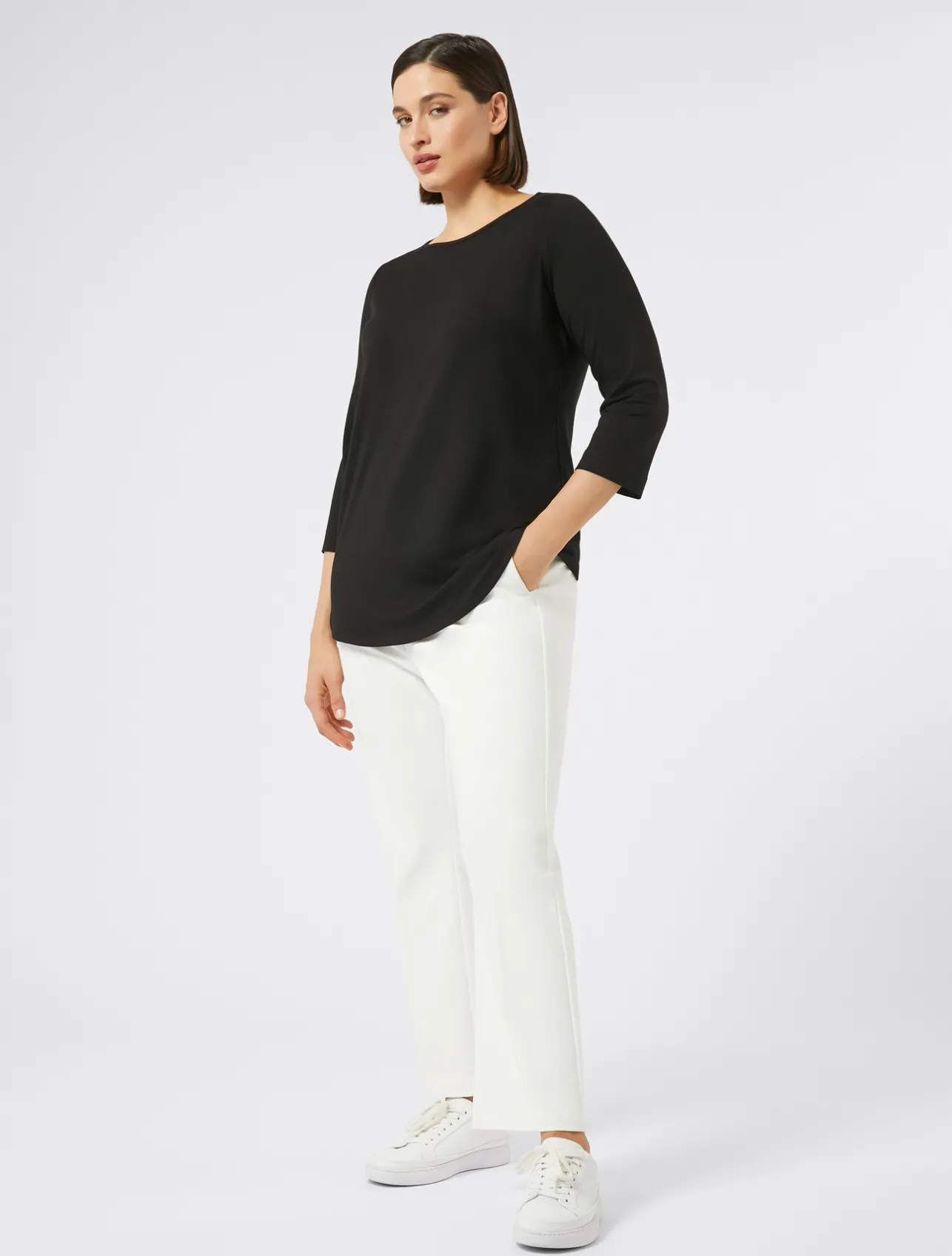 Pantaloni in misto cotone stretch*Marina Rinaldi Clearance