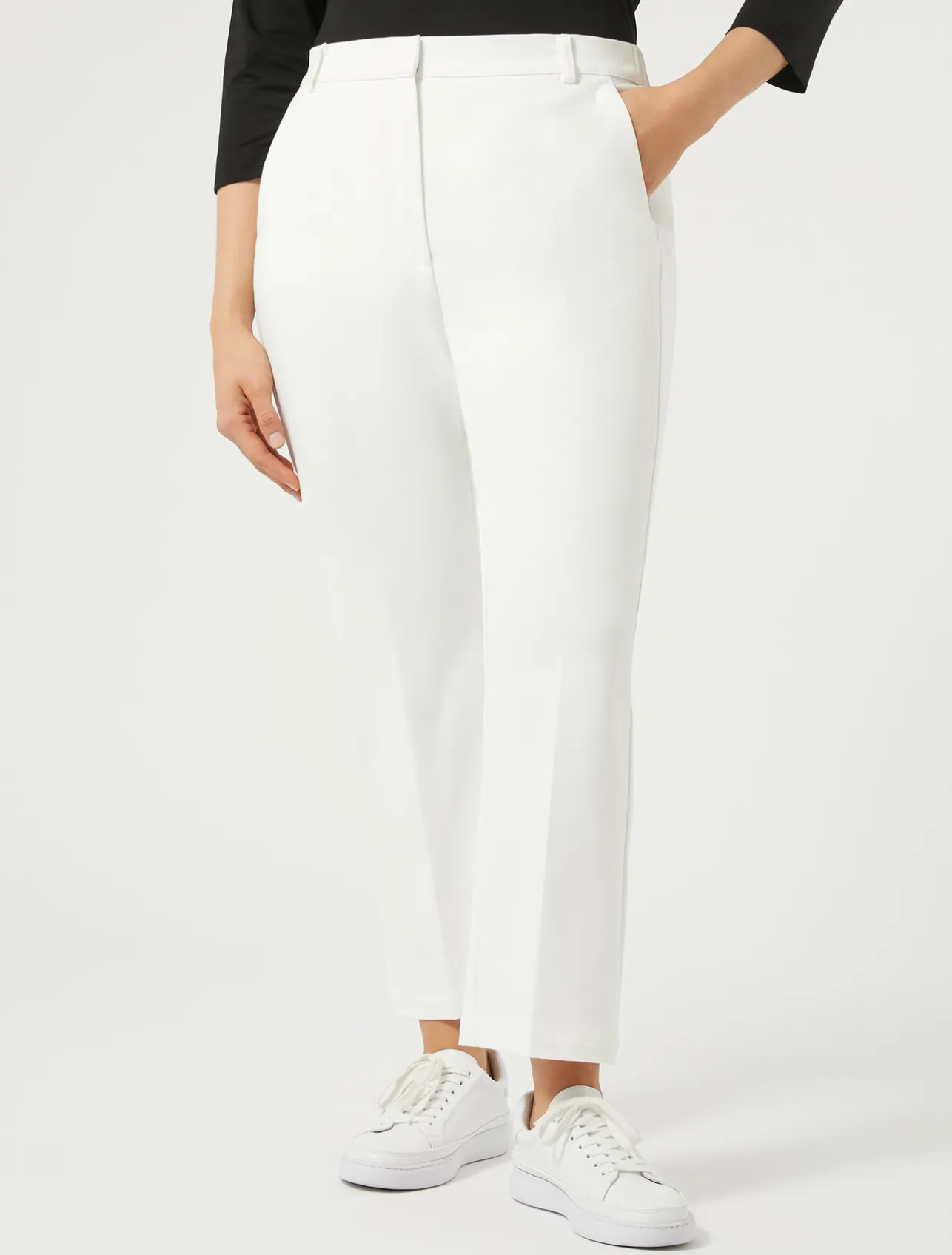 Pantaloni in misto cotone stretch*Marina Rinaldi Clearance