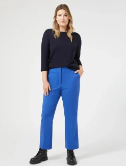 Pantaloni in misto cotone stretch*Marina Rinaldi Fashion