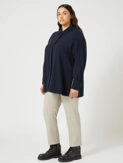 Pantaloni in popeline di pura lana*Marina Rinaldi Clearance