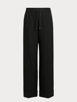 Pantaloni in saglia di misto viscosa*Marina Rinaldi Hot