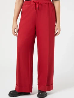 Pantaloni in saglia di misto viscosa*Marina Rinaldi Sale