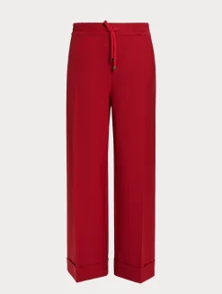 Pantaloni in saglia di misto viscosa*Marina Rinaldi Sale