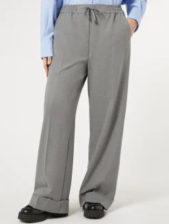 Pantaloni in saglia di misto viscosa*Marina Rinaldi New