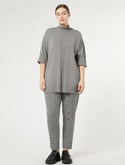 Pantaloni in saglia di misto viscosa*Marina Rinaldi Discount
