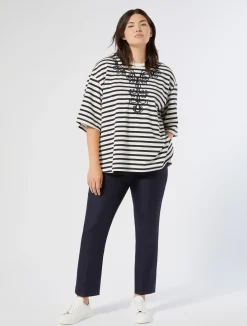 Pantaloni in saglia di viscosa*Marina Rinaldi Fashion