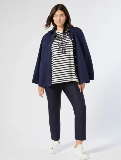 Pantaloni in saglia di viscosa*Marina Rinaldi Fashion