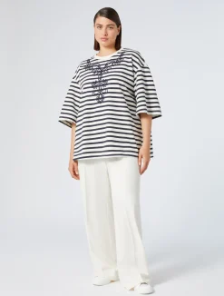 Pantaloni in saglia di viscosa*Marina Rinaldi Hot