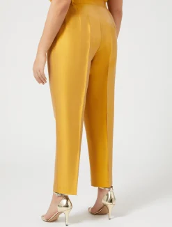Pantaloni in shantung di pura seta*Marina Rinaldi Online