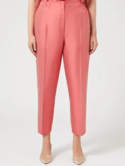 Pantaloni in shantung di pura seta*Marina Rinaldi Outlet