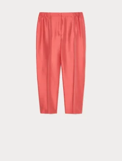 Pantaloni in shantung di pura seta*Marina Rinaldi Outlet