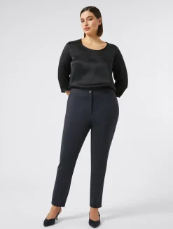 Pantaloni in tela di cotone*Marina Rinaldi Best