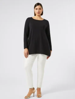 Pantaloni in tela di cotone*Marina Rinaldi Sale