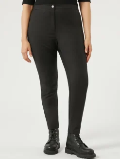 Pantaloni in tela di cotone*Marina Rinaldi Discount