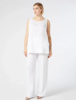 Pantaloni in tela di lino*Marina Rinaldi Online