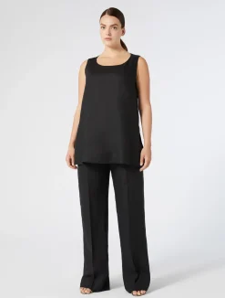 Pantaloni in tela di lino*Marina Rinaldi New