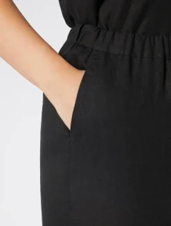 Pantaloni in tela di lino*Marina Rinaldi New
