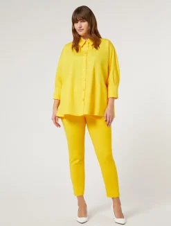 Pantaloni in tela di misto cotone*Marina Rinaldi Clearance