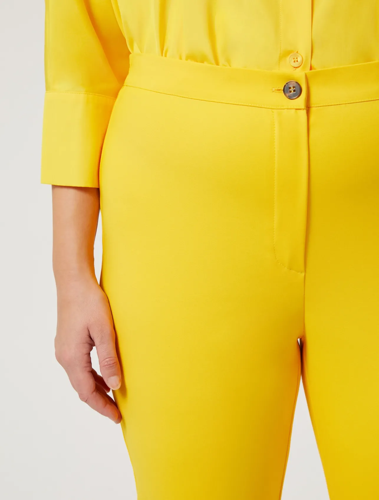 Pantaloni in tela di misto cotone*Marina Rinaldi Clearance