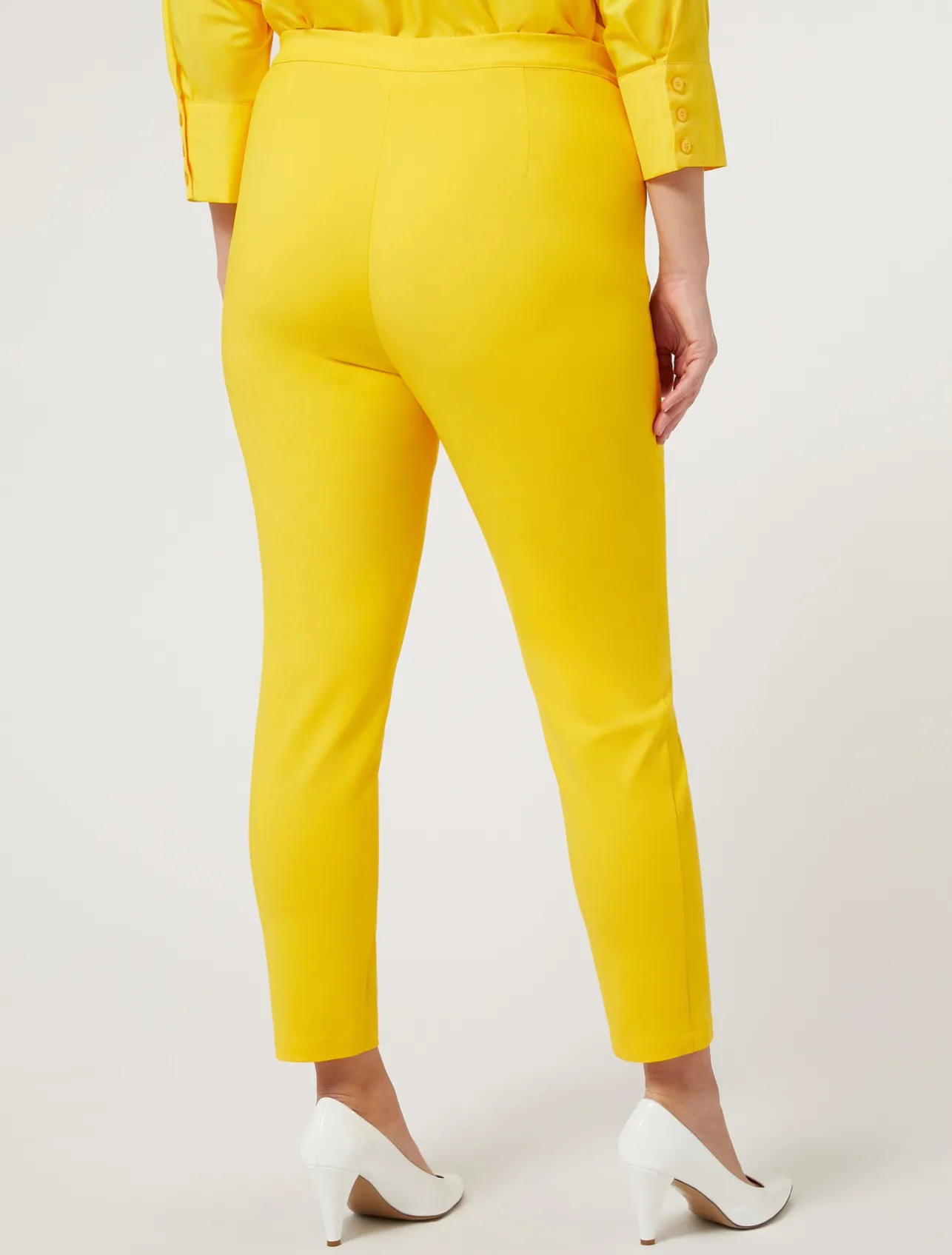 Pantaloni in tela di misto cotone*Marina Rinaldi Clearance