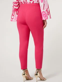 Pantaloni in tela di misto cotone*Marina Rinaldi Fashion