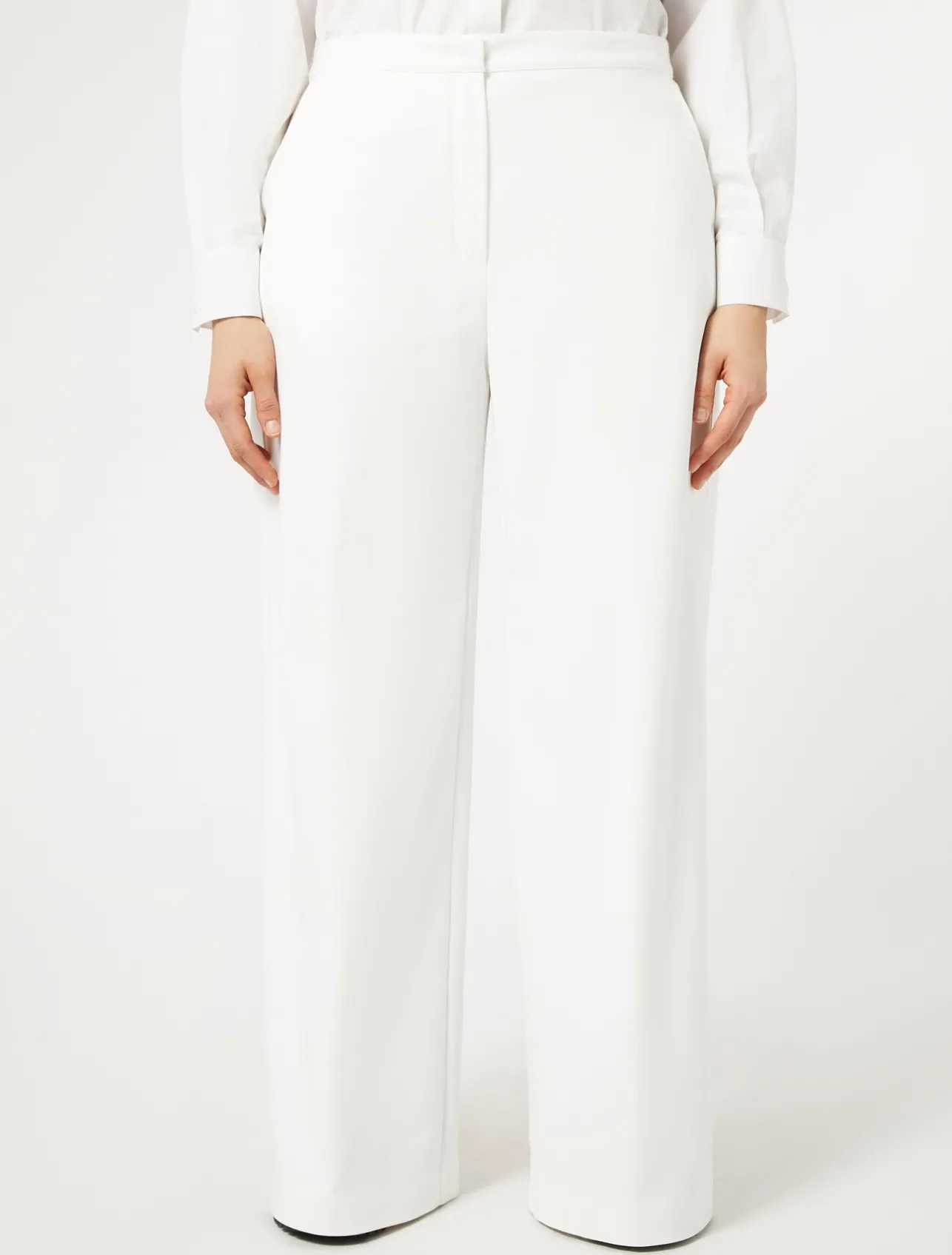 Pantaloni in tela di misto cotone*Marina Rinaldi New
