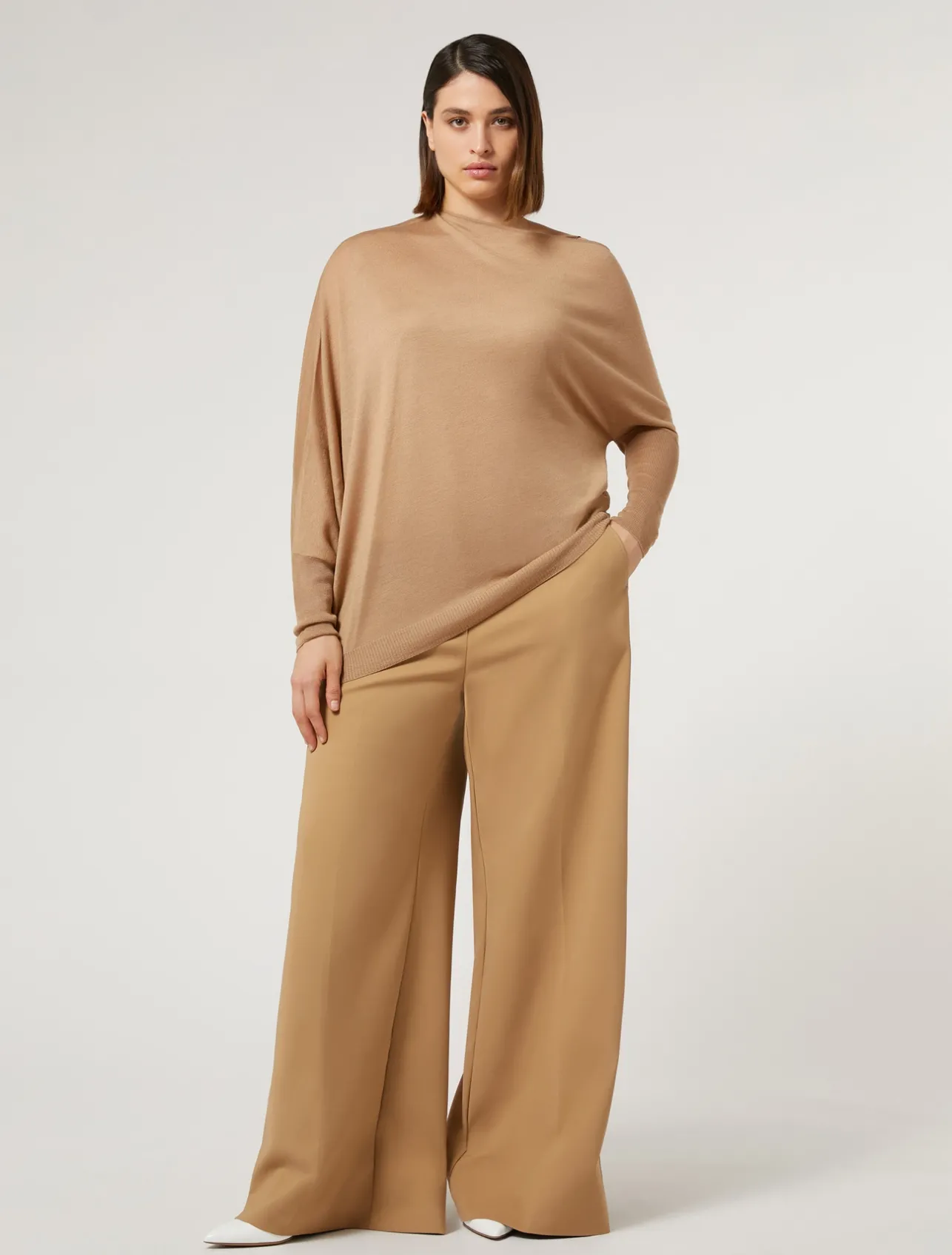 Pantaloni in tela di misto cotone*Marina Rinaldi New