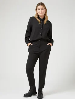 Pantaloni in tela di pura lana*Marina Rinaldi Outlet