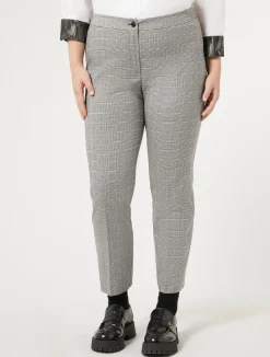 Pantaloni in tela tecnica e viscosa*Marina Rinaldi Online