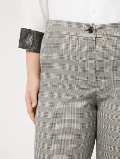 Pantaloni in tela tecnica e viscosa*Marina Rinaldi Online
