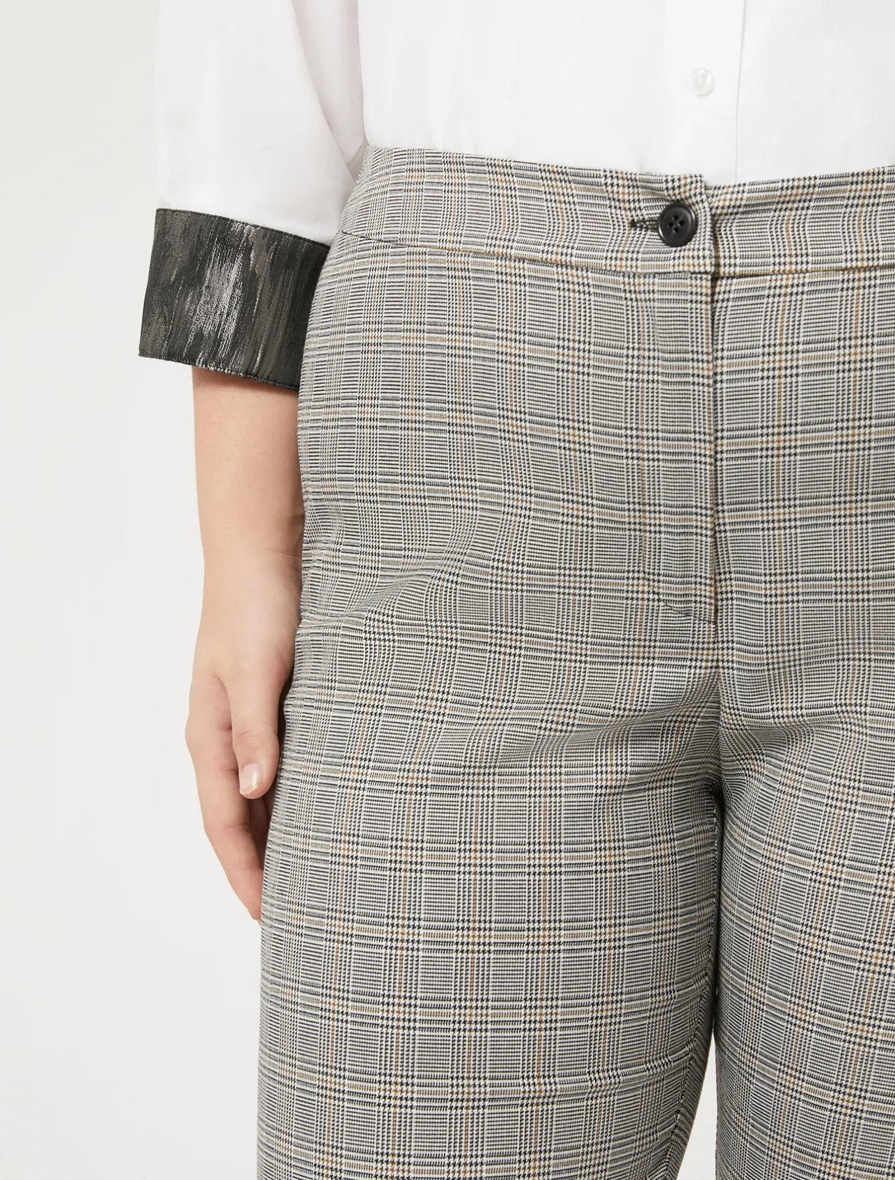 Pantaloni in tela tecnica e viscosa*Marina Rinaldi Online