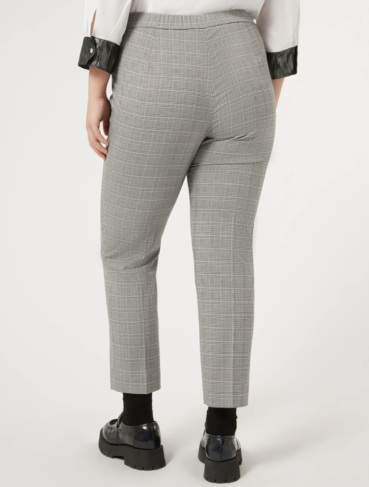 Pantaloni in tela tecnica e viscosa*Marina Rinaldi Online
