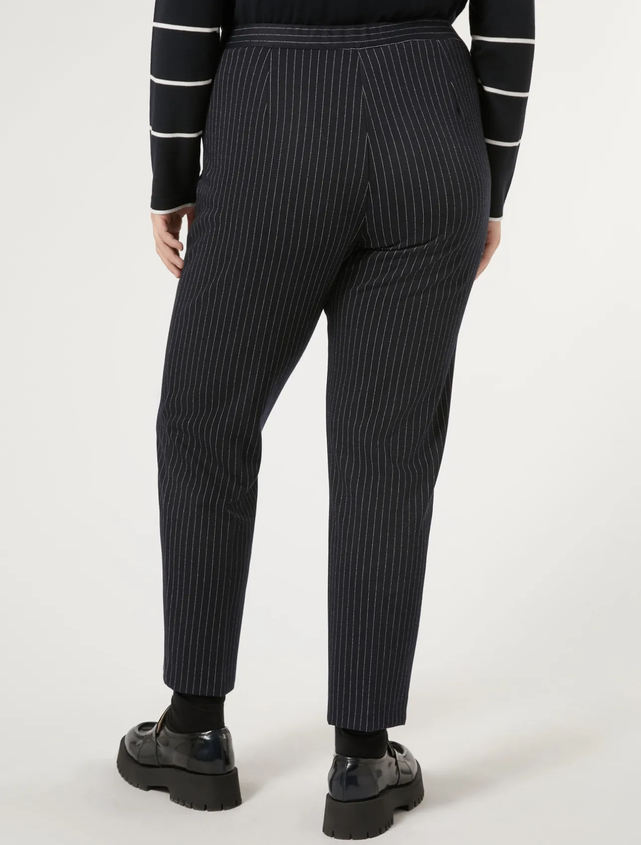 Pantaloni in tessuto punto Milano*Marina Rinaldi Fashion